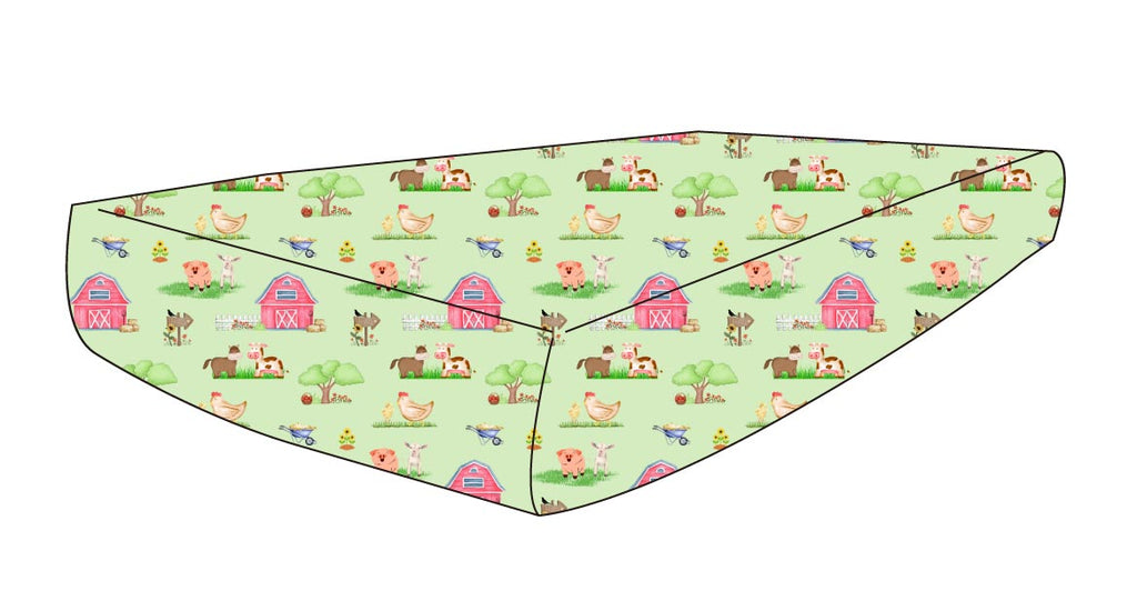 Bamboo Standard Crib Sheets Barnyard Friends One size