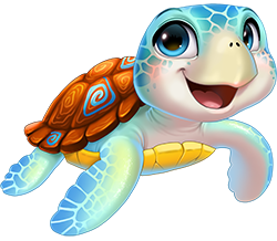 kai-the-sea-turtle-swimming