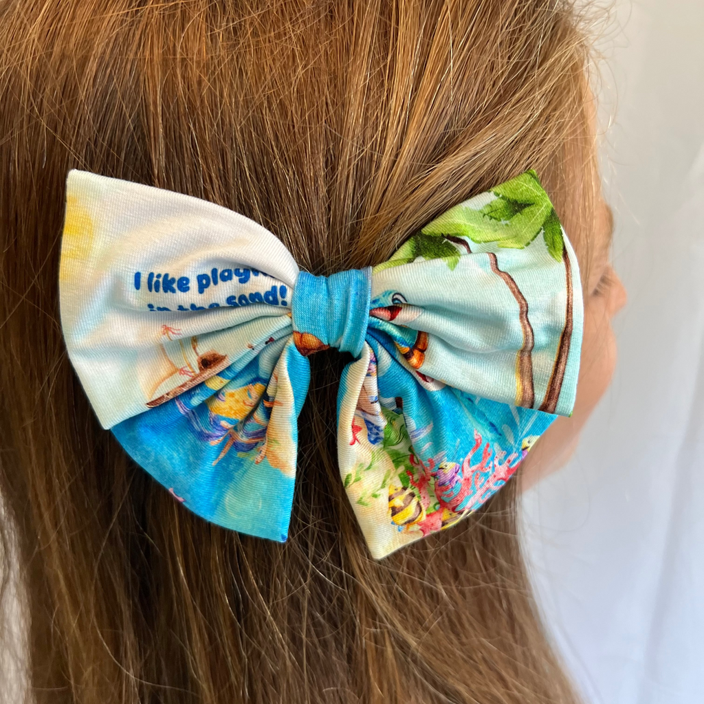 Bamboo Alligator Hair Clip - Meet Kai