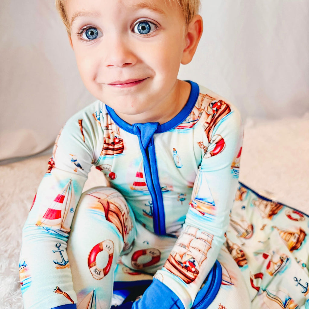Zippy by Kai Blue with Sailing Print